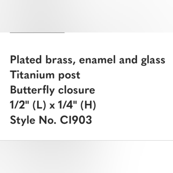 🔹️Coach🔹️ Signature Enamel and Crystal Huggie Earrings Gold White Plated Brass - Picture 5 of 6